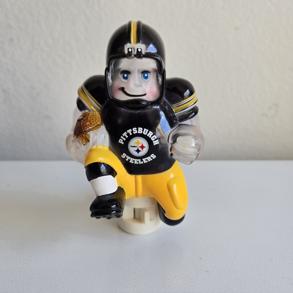 Vintage NFL Pittsburgh Steelers Football Night Light Running Back Tested Works‎
